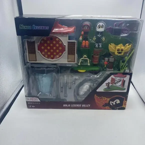 Ninja Legends Valley Action Figure Playset 24 Pieces  Distressed Package - Picture 3 of 8